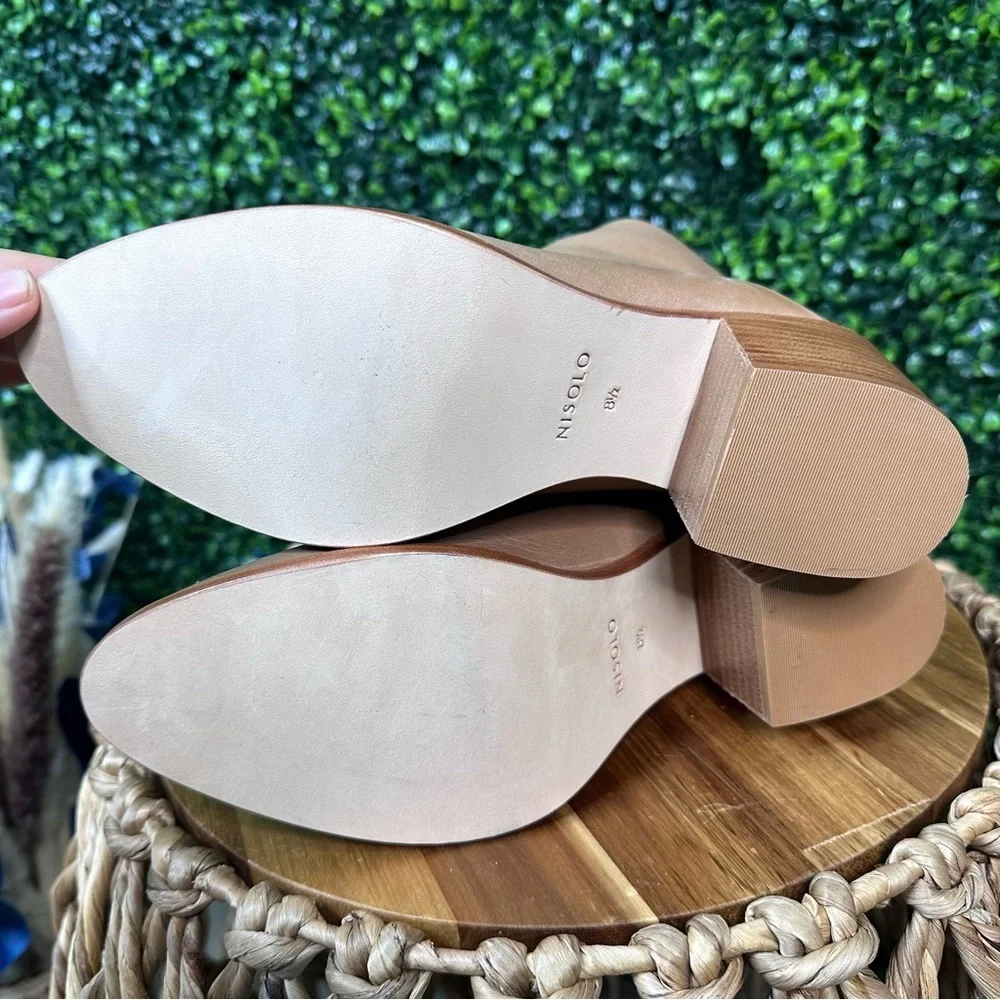 NEW IN BOX Anthropologie‎ x Nisolo Dari Heeled Boots